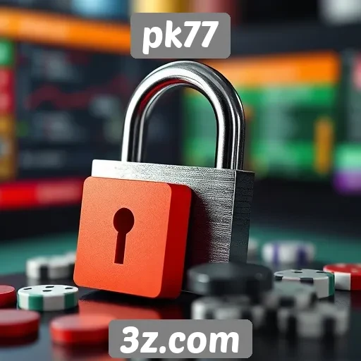 Análise da segurança no site pk77 de jogos